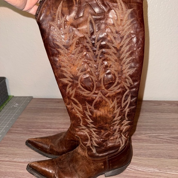 Brown Old Gringo Mayra Cowboy Boots - Picture 2 of 3